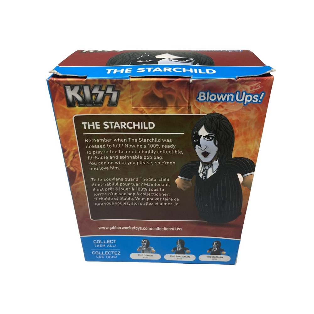 KISS PAUL STANLEY THE STARCHILD DRESSED TO KILL BLOWN UPS 6" VINYL FIGURE NEW - Picture 3 of 6